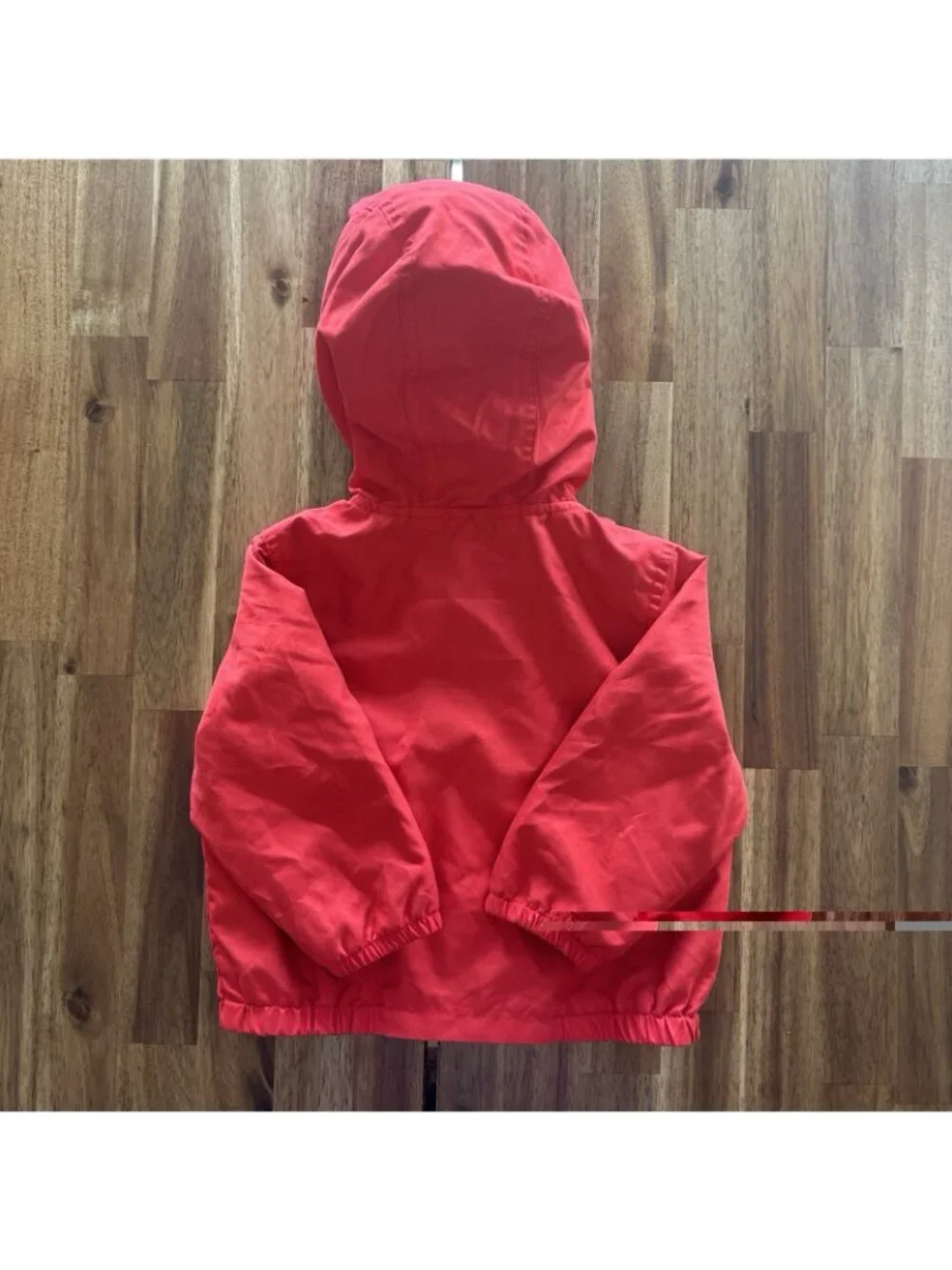 Janie & Jack Jacket Baby Size 12-18 Months Orange‎ Hooded Play Casual Preppy